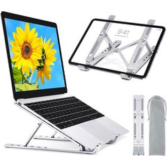 TECHLY ICA-TBL 134TY Πτυσσόμενη βάση αλουμινίου για φορητό υπολογιστή, tablet και smartphone από 10 "έως 16"