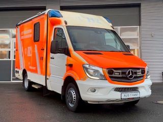 Ασθενοφόρο Mercedes-Benz 2017 Sprinter 416 Rettungswagen RTW Strobel EURO 6-thumb-1