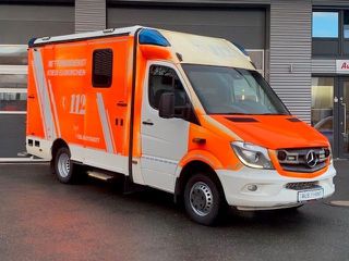 Ασθενοφόρο Mercedes-Benz 2017 Sprinter 416 Rettungswagen RTW Strobel EURO 6-thumb-3
