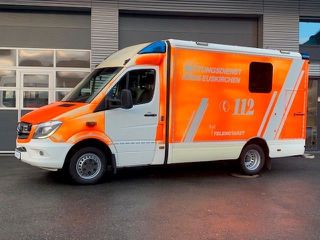Ασθενοφόρο Mercedes-Benz 2017 Sprinter 416 Rettungswagen RTW Strobel EURO 6-thumb-12