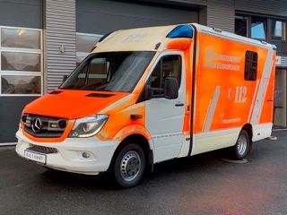 Ασθενοφόρο Mercedes-Benz 2017 Sprinter 416 Rettungswagen RTW Strobel EURO 6-thumb-14