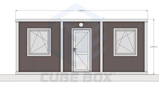 Κοντέινερ 2026 Καινούργιο γραφείο container  6 χ 2,40-thumb-2