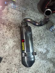 Εξατμιση Akrapovic Ktm Duke 690 τιτανίου