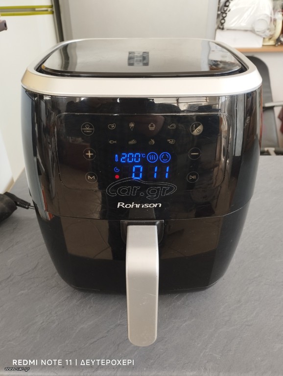 AIR FRYER ROHNSON ΜΕΓΑΛΟ 6 ΛΙΤΡΑ