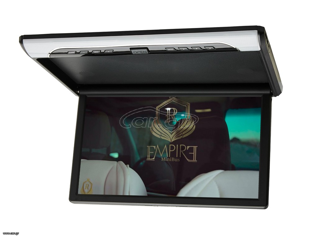Αναδιπλούμενη Τηλεόραση Monitor Universal 18.5" για Οροφή για Σκάφη / Λεωφορεία / MiniBus / Tουριστικά Οχήματα / Τροχοσπιτα κ.α