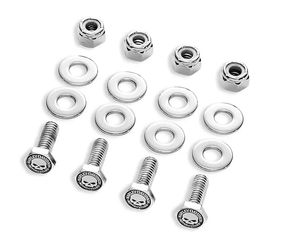 Σετ βίδες πινακίδας Harley-Davidson | License Plate Hardware Kit Willie G Skull