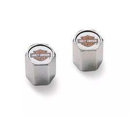 Τάπες βαλβιδών τροχού Harley-Davidson | Valve Stem Caps Bar & Shield orange & chrome