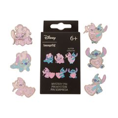 Loungefly Disney: Lilo & Stitch - Angel Hearts Mystery Box Pins - Eaches (WDPN4024-EA)