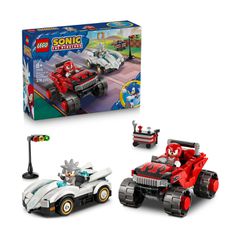LEGO(R) Sonic the Hedgehog(TM): Silver’s Car vs. Knuckles’ Monster Truck (77118)
