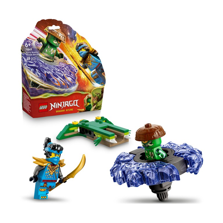 LEGO(R) NINJAGO(R): Nya vs. Mutation Monster Spinner (71849)