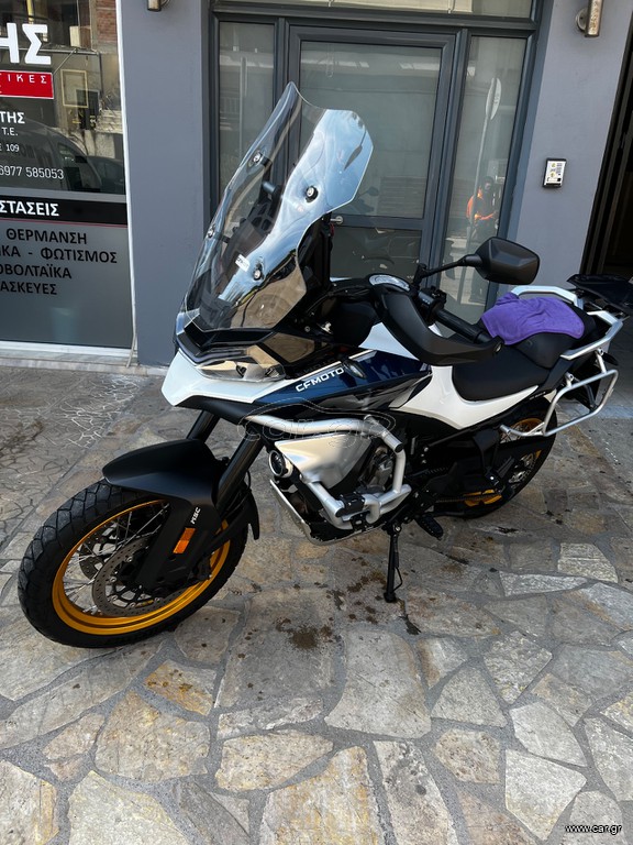 CFmoto 800MT Explore Edition 2023 ΚΑΙΝΟΥΡΙΑ ΛΑΣΤΙΧΑ, ΑΡΚΕΤΑ  EXTRA, ΒΙΒΛΙΟ ΣΕΡΒΙΣ