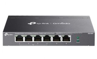 TP-LINK DS106P Unmanaged L2 PoE+ Switch με 6 Θύρες Ethernet