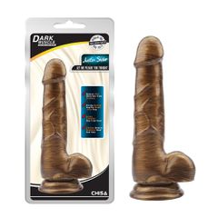 Chisa DarkMuscle Justin Sider Dildo 19cm Σκούρο Χρυσό