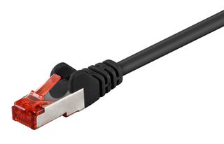 GOOBAY καλώδιο δικτύου 68698, CAT 6 S/FTP, copper, 250MHz, 3m, μαύρο