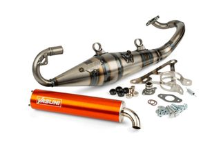 Εξατμιση R-Pro Peugeot Vivacity 50 2T, Speedfight 50 3/4, Ludix 50, Kisbee, Jet Force (Horizontal) Πορτοκαλι | Yasuni