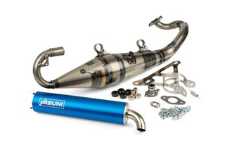 Εξατμιση R-Pro Peugeot Vivacity 50 2T, Speedfight 50 3/4, Ludix 50, Kisbee, Jet Force (Horizontal) Μπλε | Yasuni