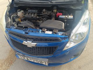 Chevrolet Spark 2010 Άριστο βιβλίο σέρβις έλεγχος δεκτος τέλη πληρωμένα 2026-thumb-2