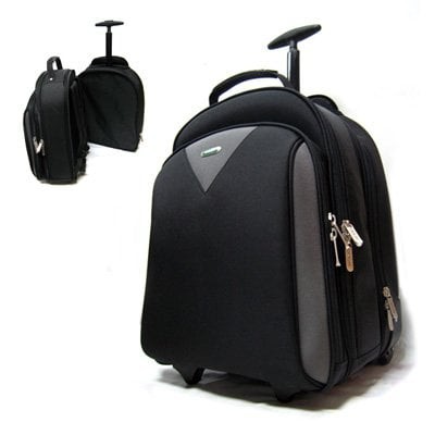 OKION BBP4R Rolling Notebook Case/Backpack