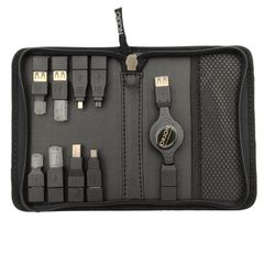 OKION RC1477U Travel Kit με αναδιπλούμενο καλώδιο Spin-n-Go