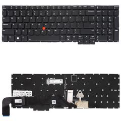 Πληκτρολόγιο - Laptop Keyboard για Lenovo ThinkPad E16 Gen 1 21JN 21JQ 21JN004RGE 21JN004NGE 21JN004MGE 21JN003MAU 21JNX010US US No Frame Backlight Pointer Βlack ( Κωδ.41304USPOINTERBL )