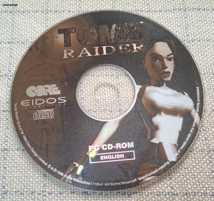 TOMB RAIDER - LARA CROFT - PC GAME