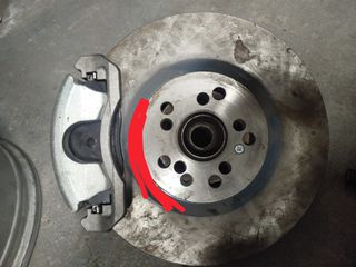 Golf 4 20vt 345x30 εμπρός κιτ-thumb-1