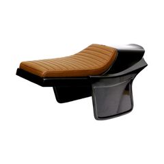 C-Racer Σέλα για μοτοσυκλέτα σε σκούρο καφέ χρώμα - Universal | C-Racer, Flat Racer SCR14.1 seat. Dark brown