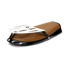 C-Racer Σέλα για μοτοσυκλέτα BMW R100 σε σκούρο καφέ χρώμα | C-Racer BMW R100 Scrambler seat 02 dark brown