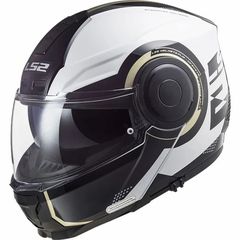 ΚΡΑΝΟΣ LS2  FLIP-UP FF902 SCOPE ARCH WHITE / TITANIUM| LS2
