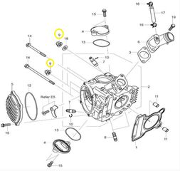 Παξιμάδι Κεφαλής Modenas Kriss.115 92015-1151