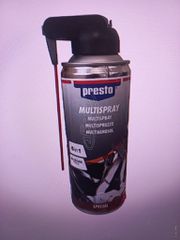 ΣΠΡΕΙ ΛΙΠΑΝΤΙΚΟ / ΑΝΤΙΣΚΟΥΡΙΑΚΟ ,MULTISPRAY 6 ΣΕ 1 400 ML PRESTO SILICONE FREE