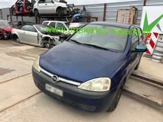 OPEL CORSA C 1.2 ΜΕ ΤΥΠΟ Z12XE ΓΙΑ ΑΝΤΑΛΛΑΚΤΙΚΑ anakiklosi-lagada