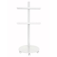 TECHLY ICA-TR102W Tροχήλατη βάση για Τηλεόραση LCD/LED/Plasma 32-70" λευκή