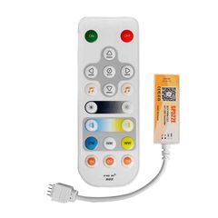 VTAC - Controller Smart WiFi για Ταινίες LED CCT DC 12–24V με Τηλεχειριστήριο RF - SKU: 24173