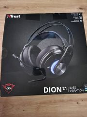 Trust GXT 383 Dion 7.1 Bass Vibration Over Ear Gaming Headset με σύνδεση USB