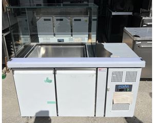 Ψυγείο πάγκος πίτσας - σαλατών - λαχανικών POLAR CT393-E-thumb-1