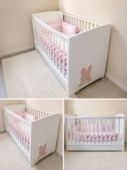 Casababy βρεφικό κρεβάτι μετατρεπόμενο σε προεφηβικό rabbit