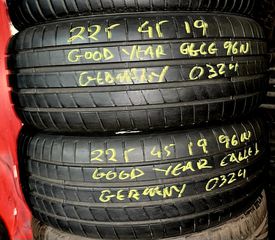 225/45R19 Goodyear Μεταχειρισμένα DOT 0324