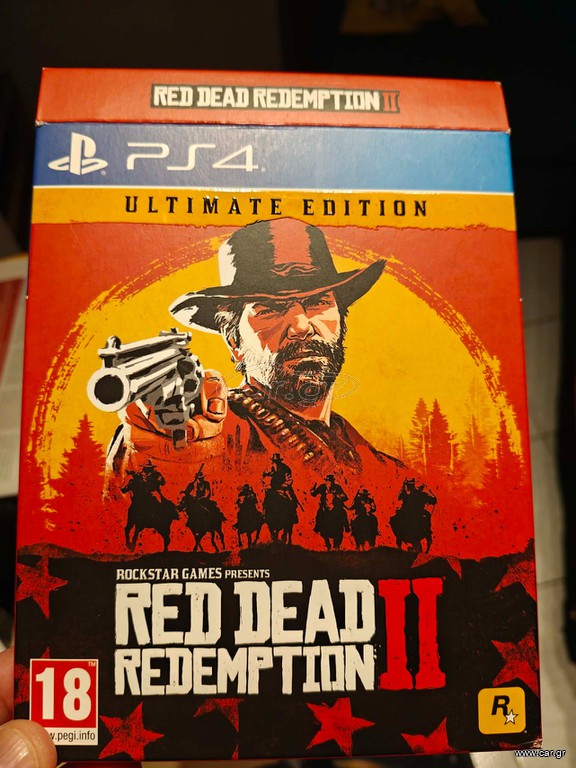 RED DEAD REDEMPTION 2 ULTIMATE EDITION PS4 ΚΑΤΑΣΤΑΣΗ ΒΙΤΡΙΝΑΣ