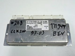 Εγκέφαλος / Μονάδα Ελέγχου ABS / ASR  Mercedes-Benz  CLK200 (W208) 1997 - 2003  με κωδικό  019 545 31 32 ,  10.0946-1521.4 ,  FD98M02