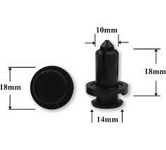 ΚΛΙΠΣ ΠΡΟΦΥΛΑΚΤΗΡΑ NISSAN 0155309241 (10MM)ΣΕΤ 10 ΤΜΧ