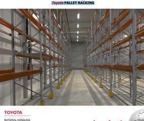 ΣΥΣΤΗΜΑ ΡΑΦΙΩΝ ΑΠΟΘΗΚΕΥΣΗΣ ΠΑΛΕΤΩΝ Toyota PALLET RACKING