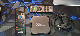 TV Box X96 Max 4K + airmouse