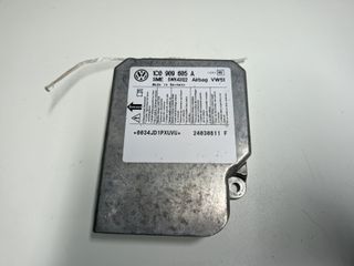 Εγκέφαλος / Μονάδα Ελέγχου Αερόσακου ( Airbag Control Unit - ACU )  Seat Toledo  1.9 TDI  1998 - 2004  με κωδικό  1C0 909 605 A , SME 5WK43122 , VW51