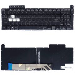 Πληκτρολόγιο - Laptop Keyboard για Asus TUF Gaming F16 2024 FX607JV FX607JU FX607VU FX607VJ FA507N FX517 FX507ZM FX617 FX507 FX607 FA617 FA617NS FA617XS US No Frame Backlight Black ( Κωδ.41244USBL )