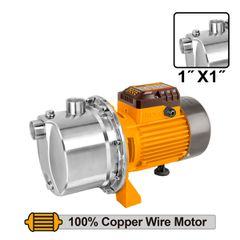 Αντλία INOX Αυτόματης Αναρρόφησης 750W - JPS075082
