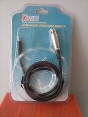 Καλώδιο (cable) XLR female to 3,5mm male stereo 1,5m