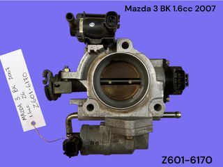 MAZDA 3 BK 2003-2008 ΜΕΤΑΧΕΙΡΙΣΜΕΝΑ ΑΝΤΑΛΛΑΚΤΙΚΑ ( Πεταλούδα γκαζιού με κωδικό Z601-6170 κατάλληλη για αυτοκίνητα με κινητήρες βενζίνης 1.6cc )