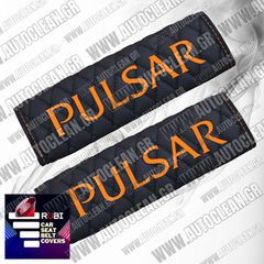 NISSAN PULSAR ΜΑΞΙΛΑΡΑΚΙΑ ΖΩΝΗΣ ΤΕΧΝΟΔΕΡΜΑ RUBI ΜΑΥΡΟ ΜΕ ΠΟΡΤΟΚΑΛΙ ΚΕΝΤΗΜΑΤΑ PULSAR ΕΛΛΗΝΙΚΗΣ ΚΑΤΑΣΚΕΥΗΣ ΣΕΤ 2ΤΜΧ
