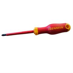 Κατσαβίδι σταυρός ηλεκτρολογικό PH2X100mm BENMAN 72576